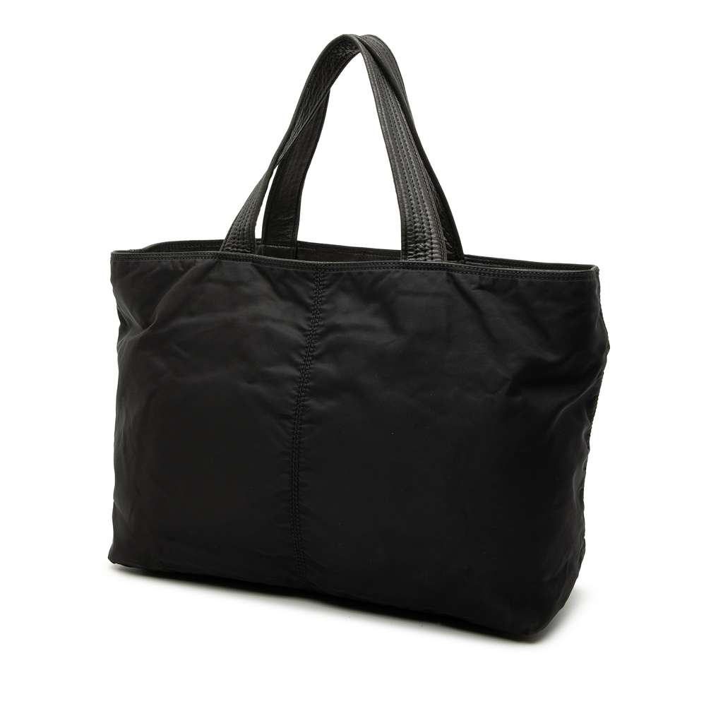 Prada Tessuto Tote Black Good condition - Back View