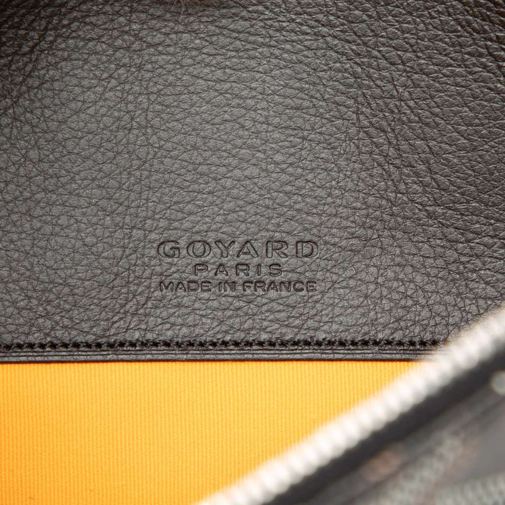Goyard Goyardine Senat MM Black Canvas Good condition - Box View