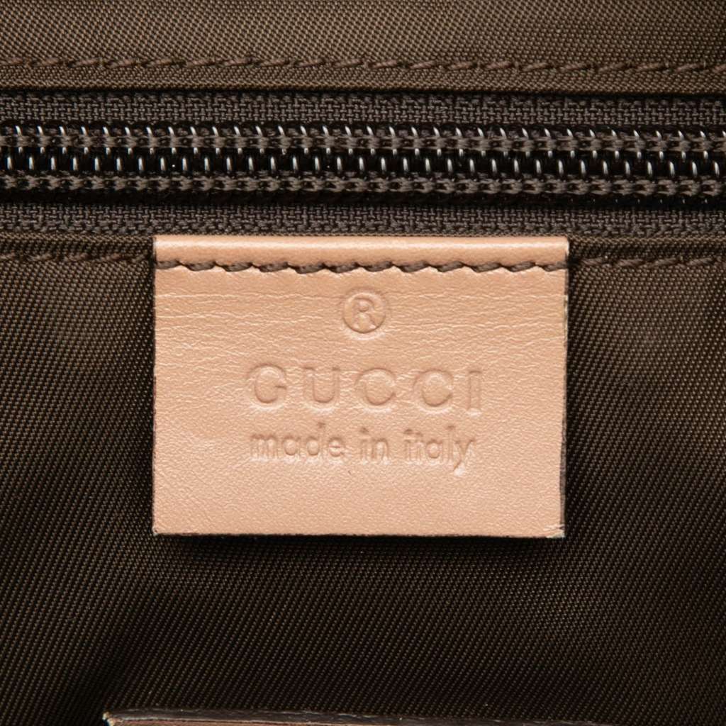 Gucci Large GG Imprime Joy Tote Brown Canvas Good condition - Box View