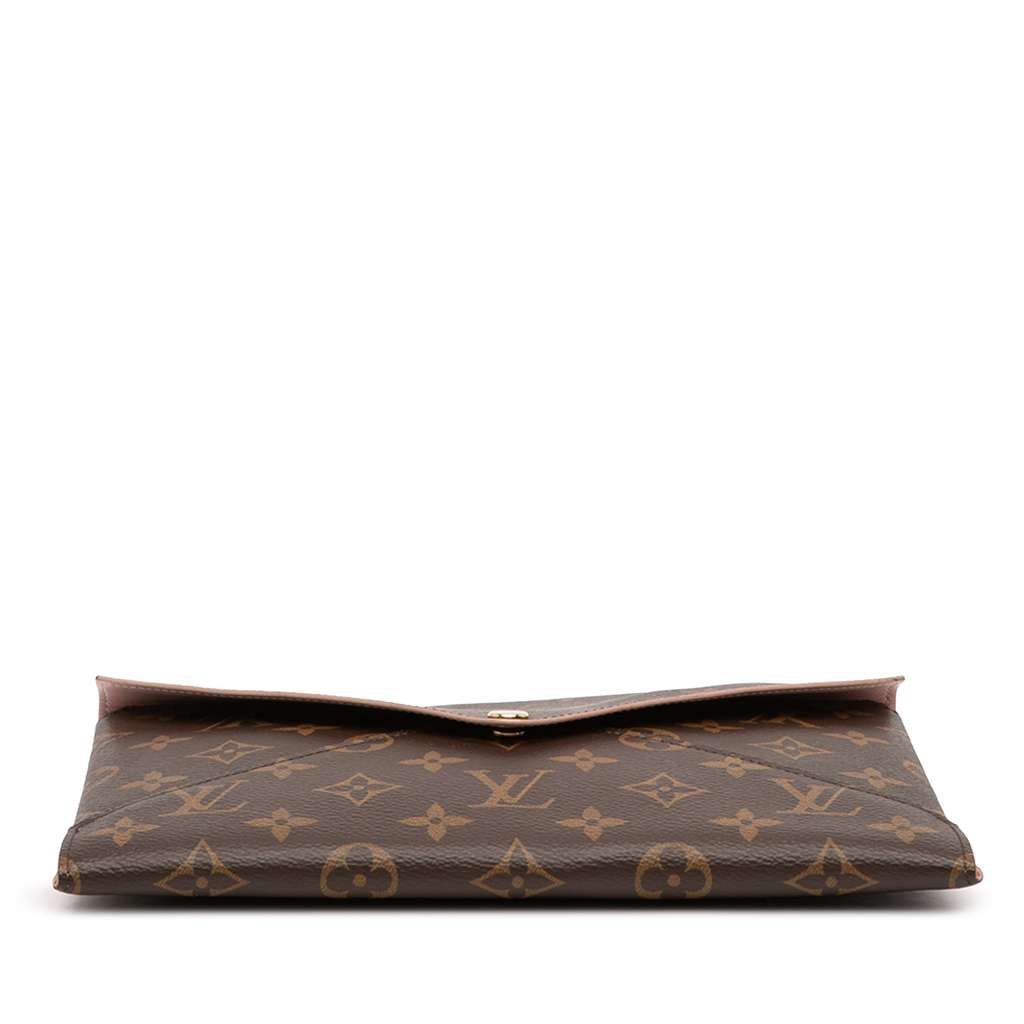 Louis Vuitton Monogram Pochette Kirigami GM Brown Good condition - Inside View