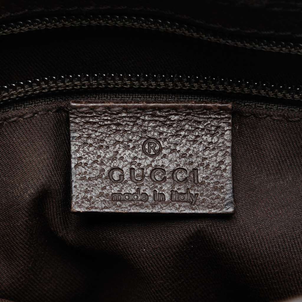 Gucci GG Canvas Web Crossbody Brown Canvas Good condition - Box View