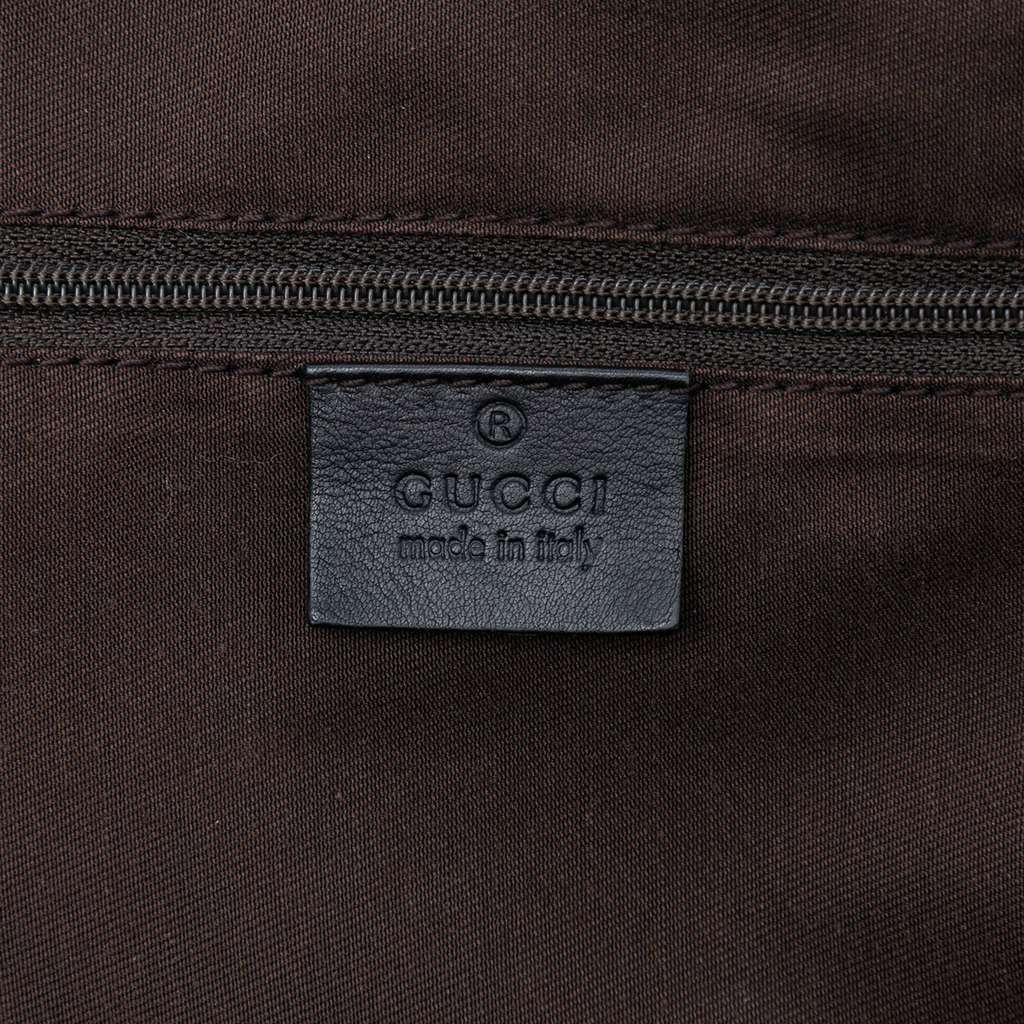 Gucci GG Canvas Sukey  Satchel Brown Canvas Good condition - Box View