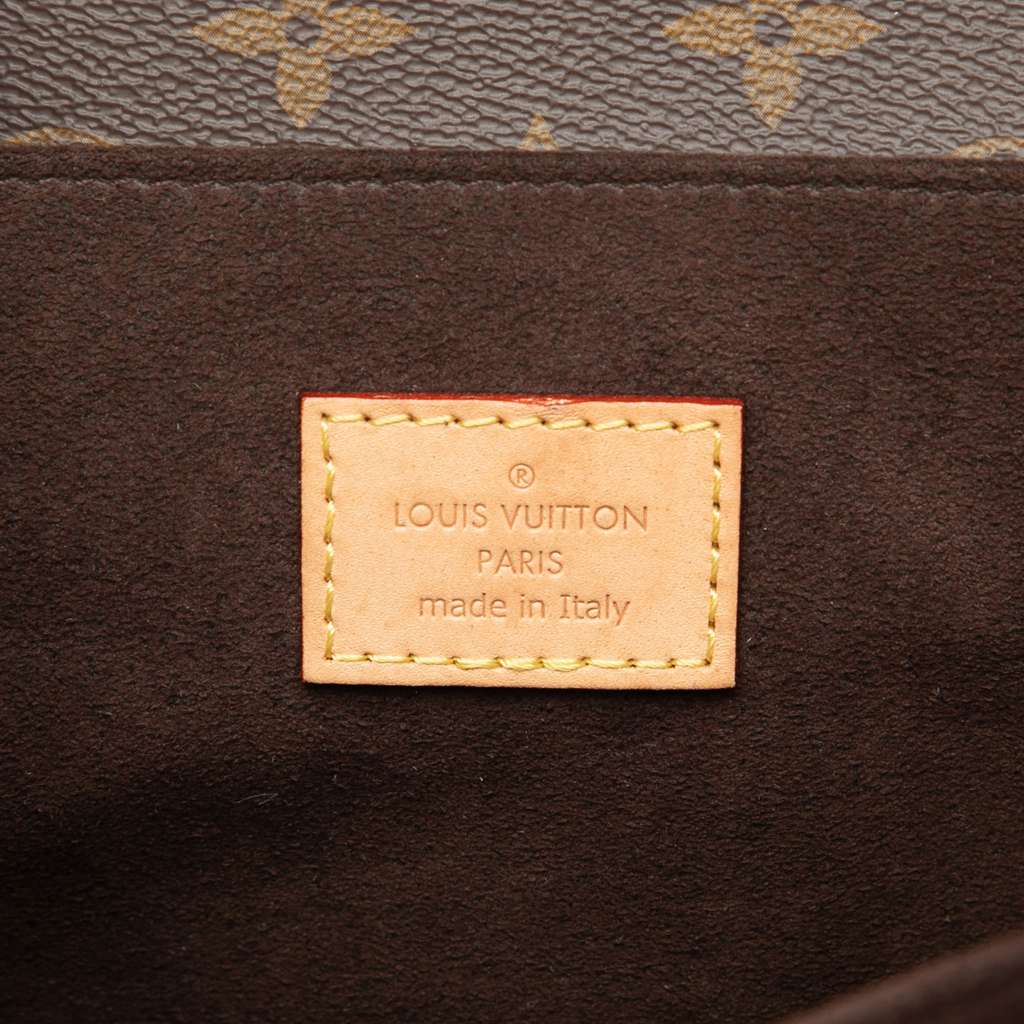 Louis Vuitton Monogram Pochette Metis Brown Good condition - Box View