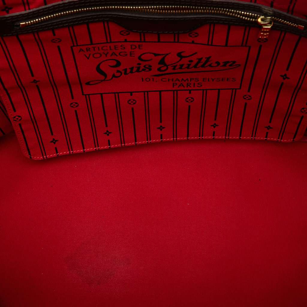 Louis Vuitton Damier Ebene Neverfull GM Brown Good condition - Model View