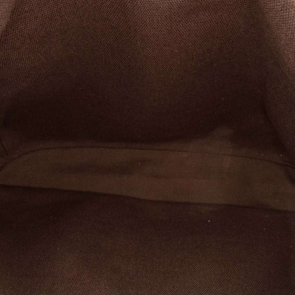 Burberry Small Smoke Check Coated Canvas Northfield Satchel Brown Canvas Good condition - Box View