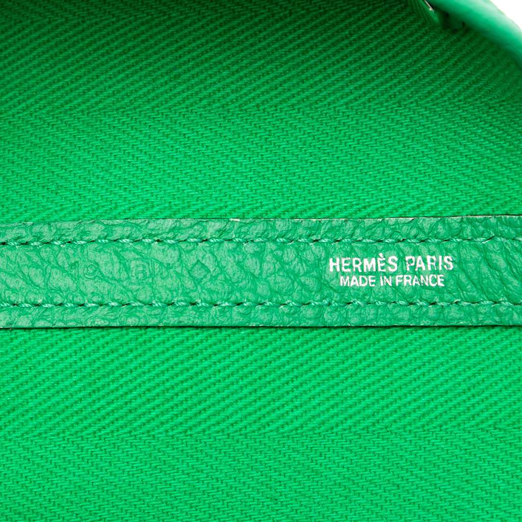 Hermès Toile and Negonda Garden Party 36 Green Canvas Good condition - Box View