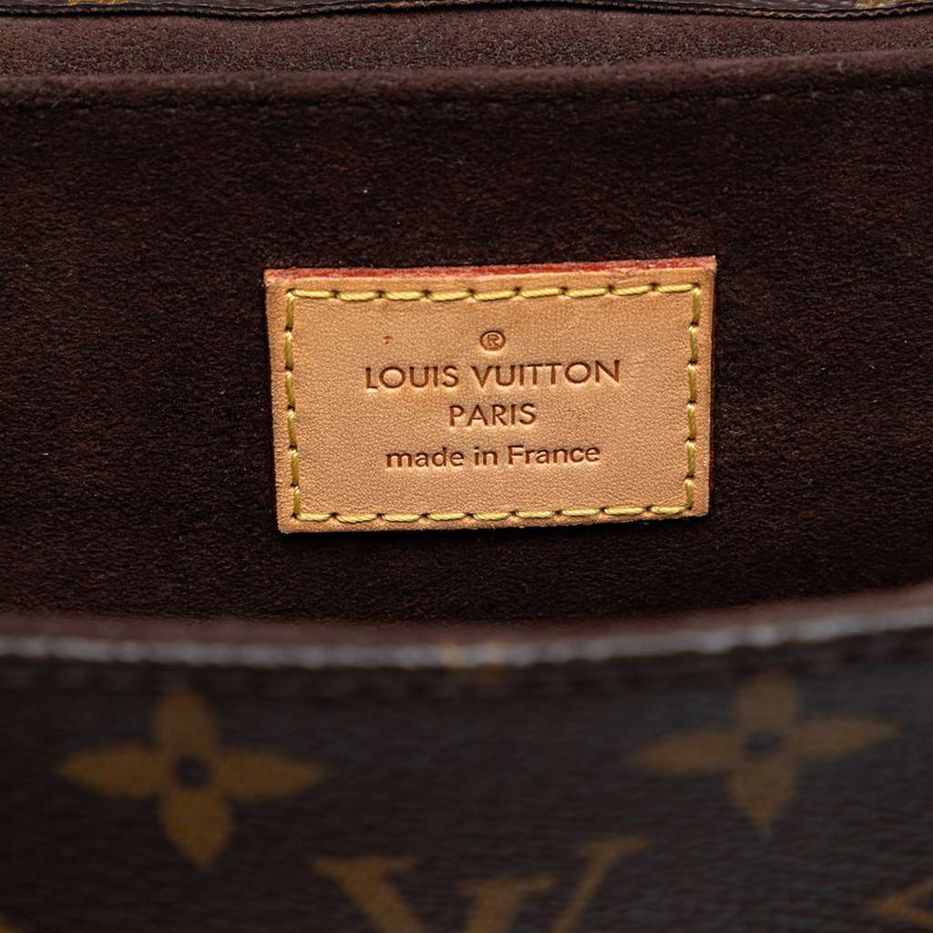 Louis Vuitton Monogram Pochette Metis Brown Good condition - Box View