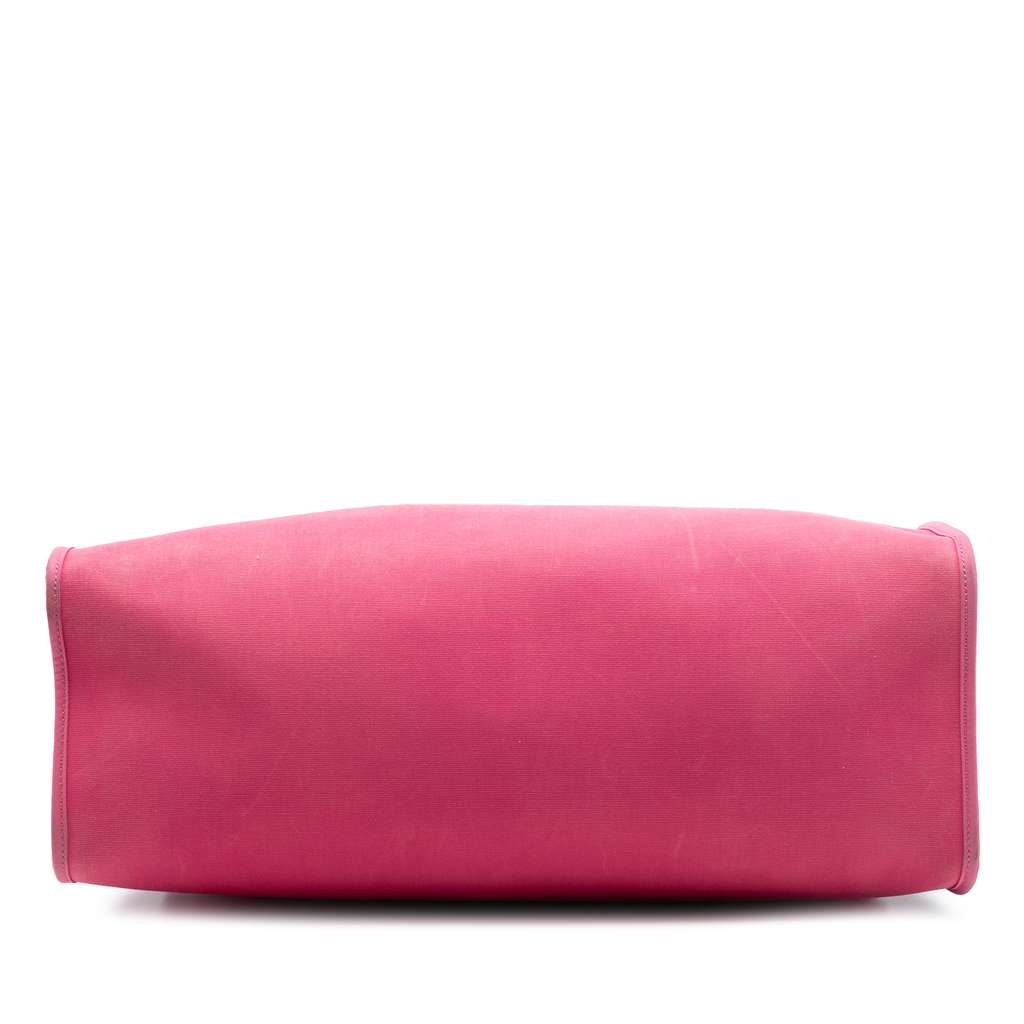 Hermès Toile Herbag Zip 39 Pink Canvas Good condition - Inside View