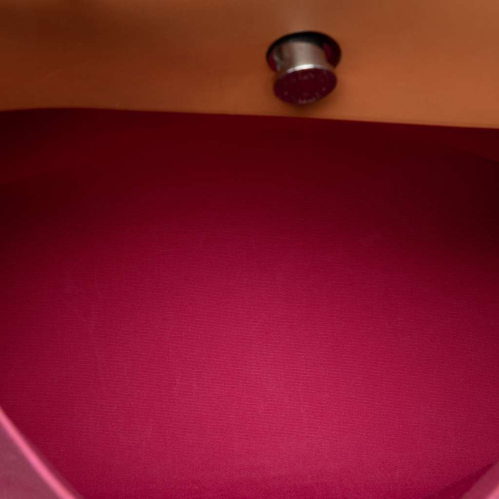 Hermès Toile Herbag Zip 39 Pink Canvas Good condition - Model View