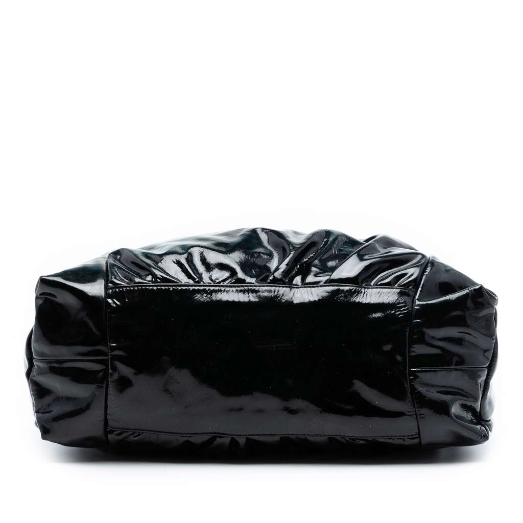 Gucci Patent Hysteria Tote Black Leather Good condition - Inside View