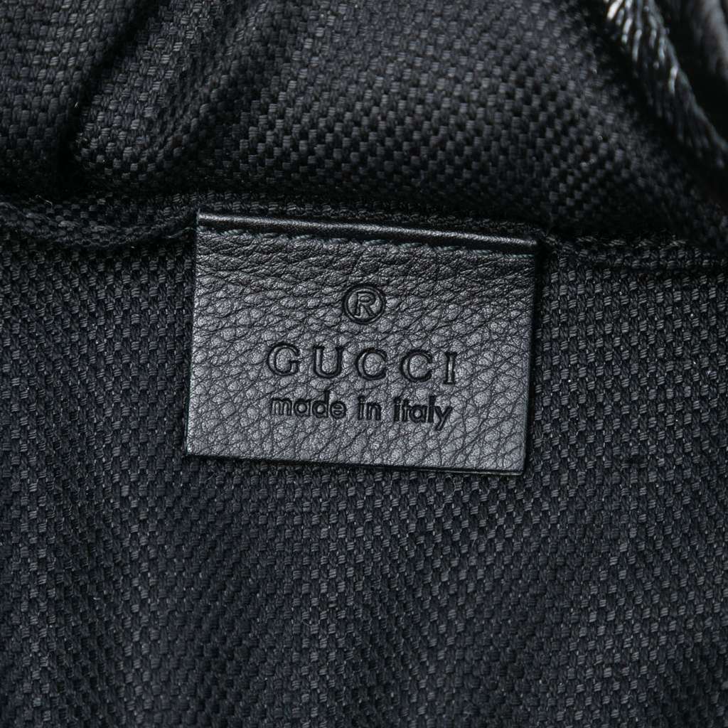 Gucci Mini Patent Soho Chain Bag Black Leather Good condition - Box View