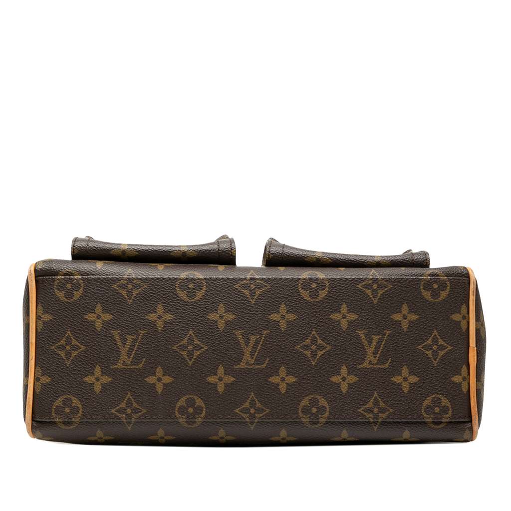 Louis Vuitton Monogram Manhattan PM Brown Good condition - Inside View