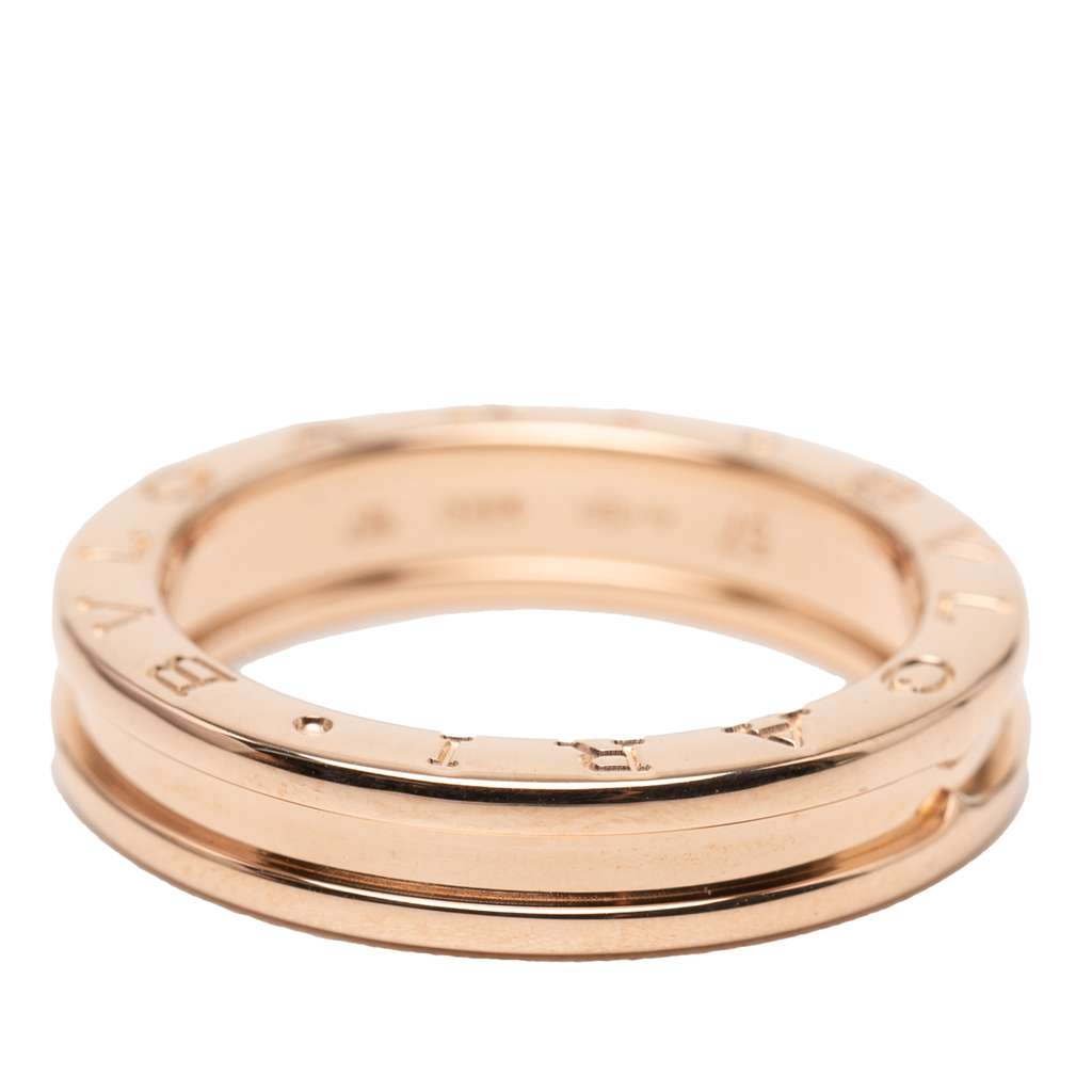 Bvlgari 18K Rose Gold B.Zero1 One Band Ring Pink Rose Gold Good condition - Back View