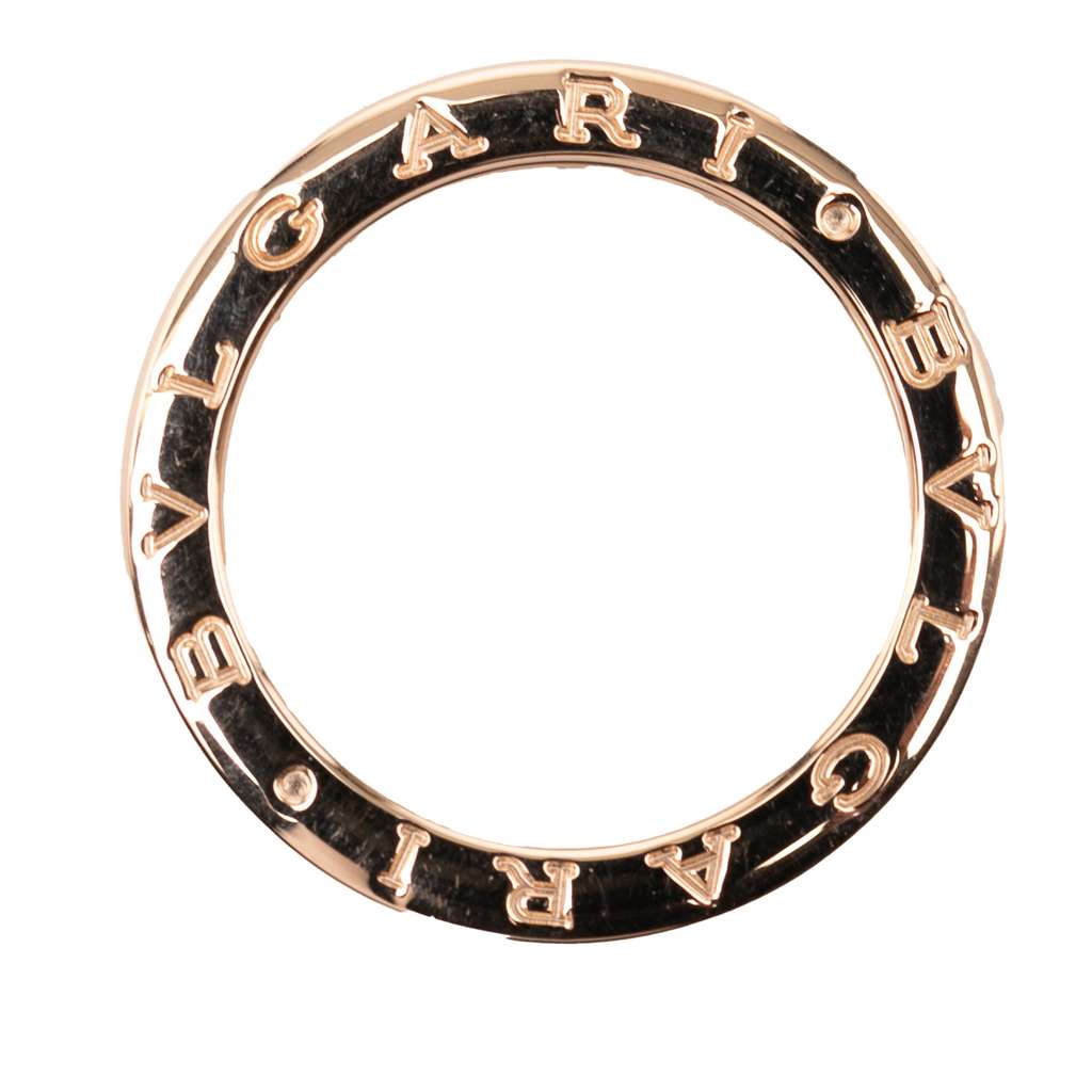 Bvlgari 18K Rose Gold B.Zero1 One Band Ring Pink Rose Gold Good condition - Model View