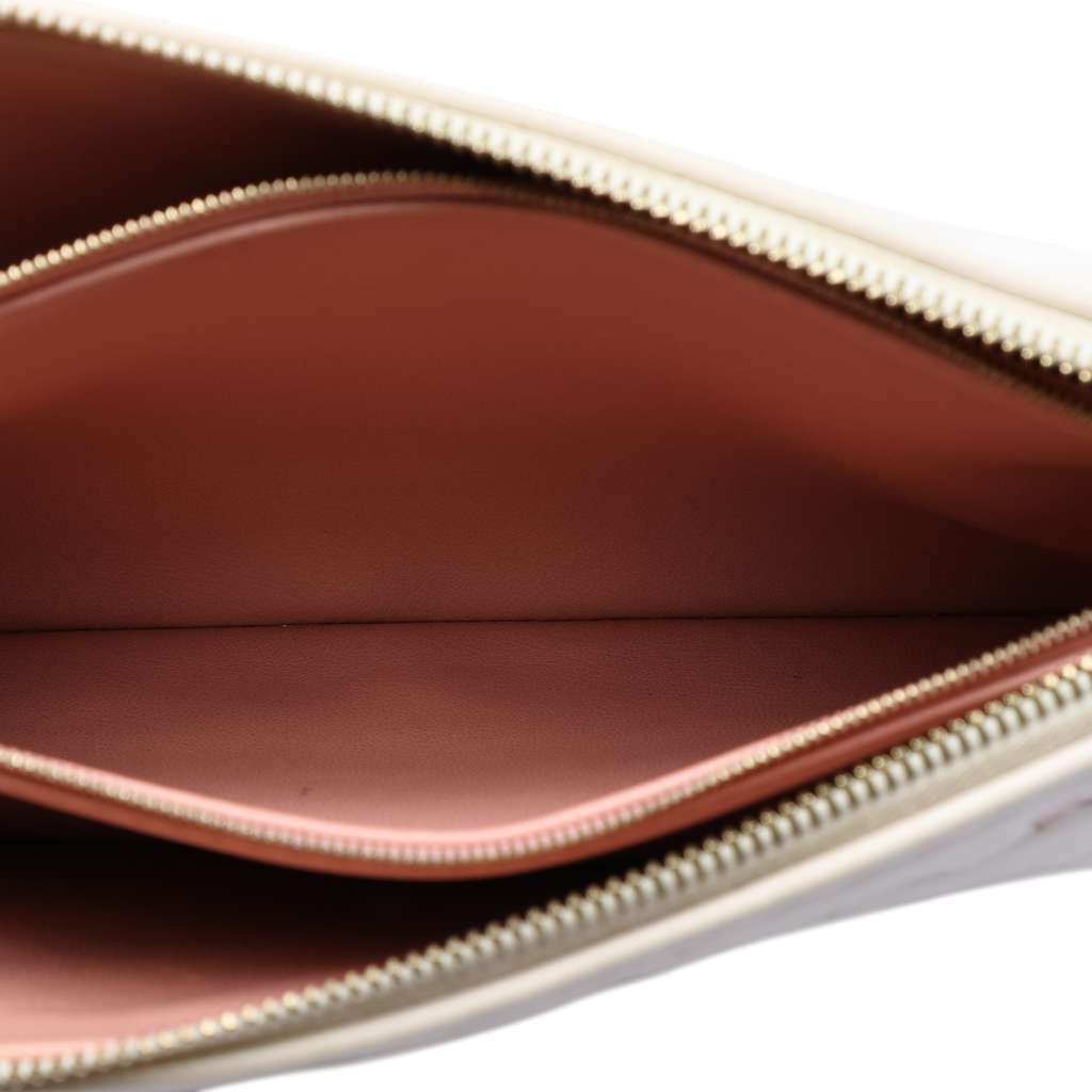 Louis Vuitton Tricolor Monogram Embossed Lambskin Coussin PM Brown Leather Good condition - Model View