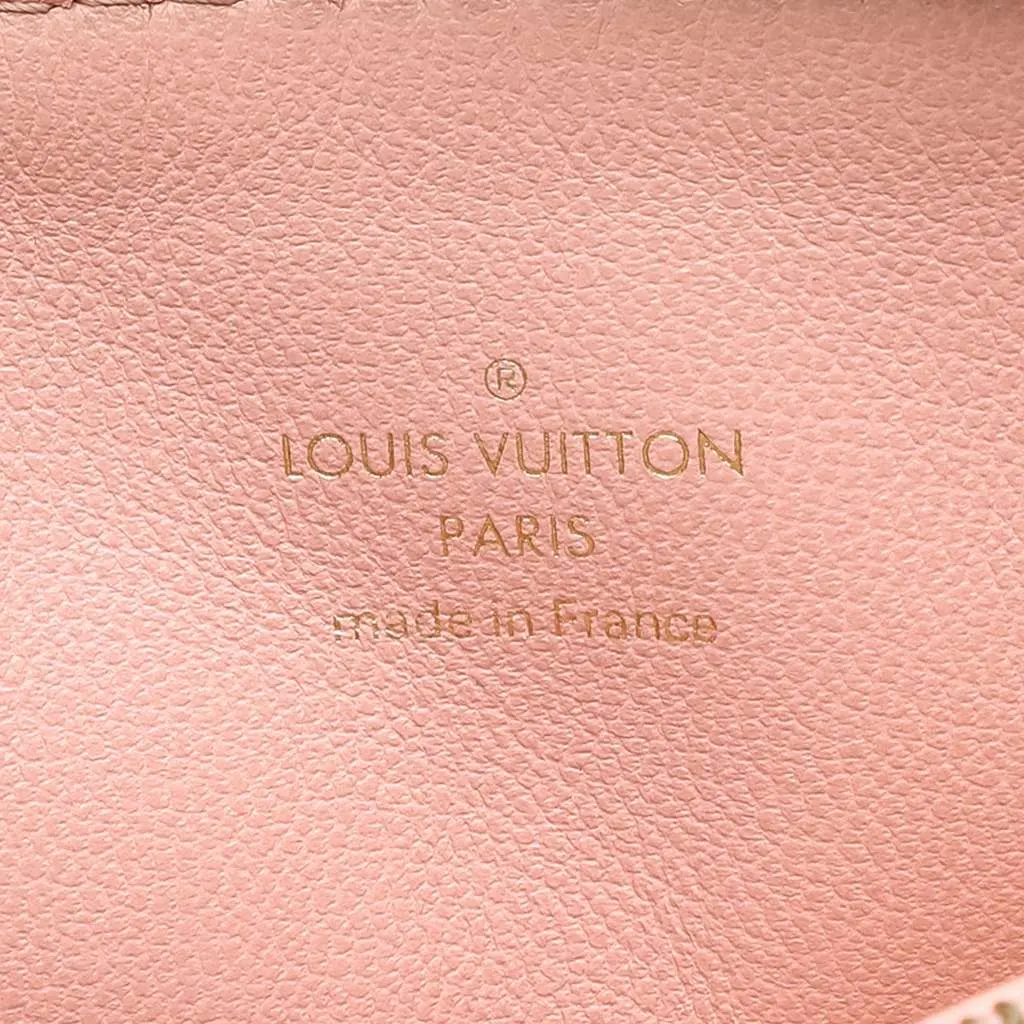 Louis Vuitton Tricolor Monogram Embossed Lambskin Coussin PM Brown Leather Very good - Box View