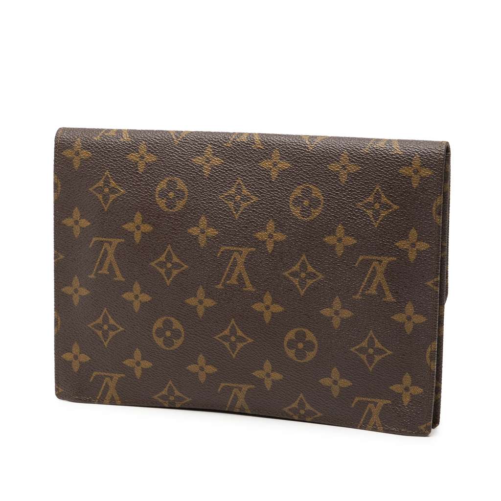 Louis Vuitton Monogram Pochette Rabat 23 Brown Good condition - Back View