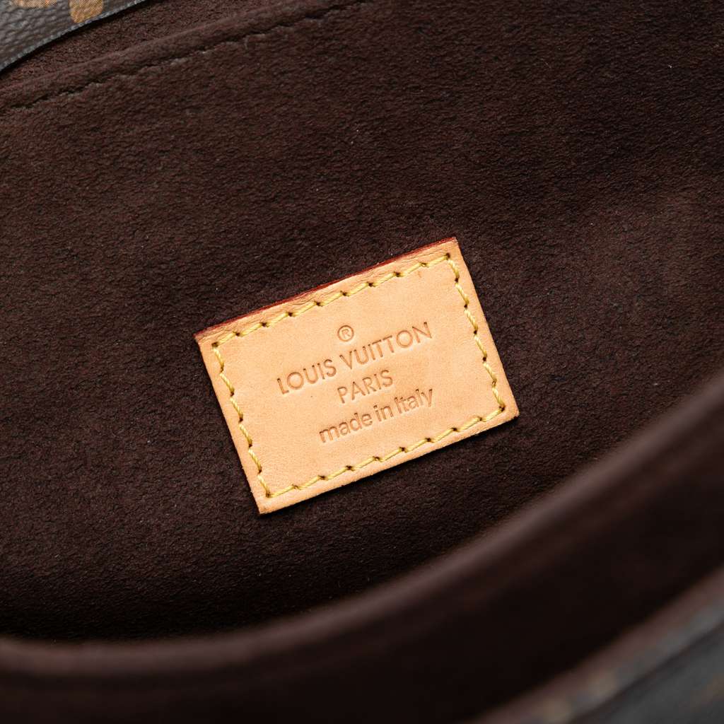 Louis Vuitton Monogram Pochette Metis Brown Good condition - Box View