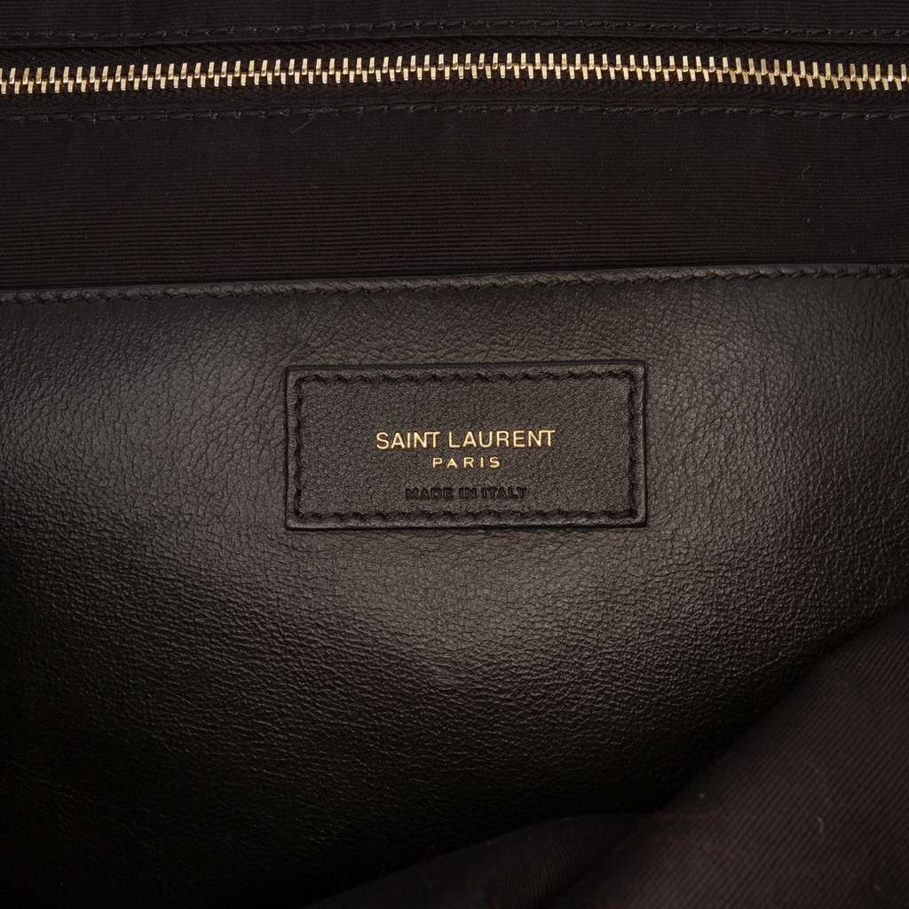 Saint Laurent Large Quilted Lambskin Jamie 4.3 Shoulder Bag Red Leather Good condition - Box View