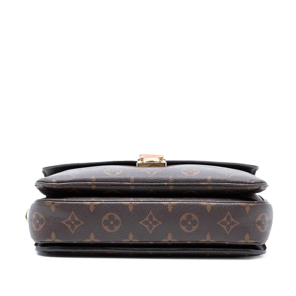 Louis Vuitton Monogram Pochette Metis Brown Good condition - Inside View