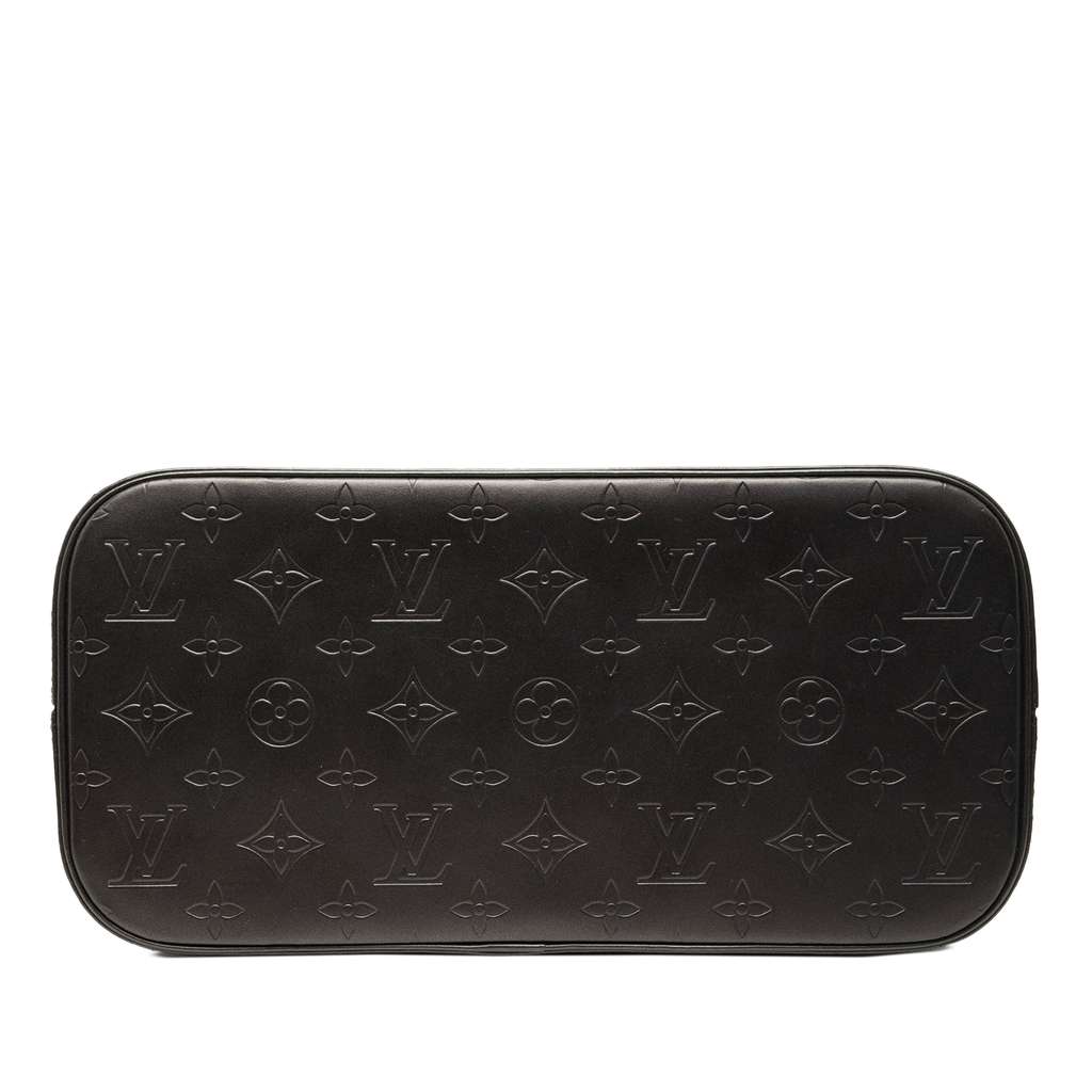 Louis Vuitton Monogram Mat Stockton Grey Leather Good condition - Inside View