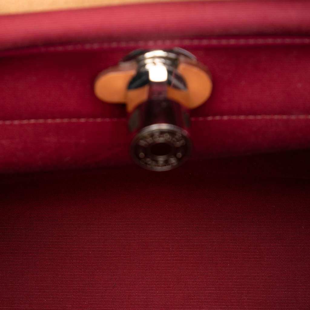 Hermès Toile Herbag Zip 31 Pink Canvas Good condition - Model View