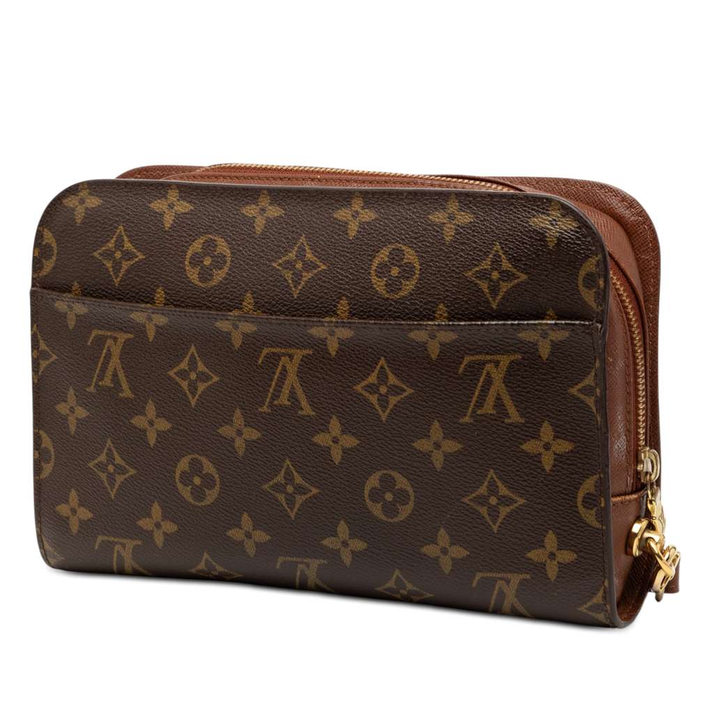 Louis Vuitton Monogram Orsay Brown Good condition - Back View