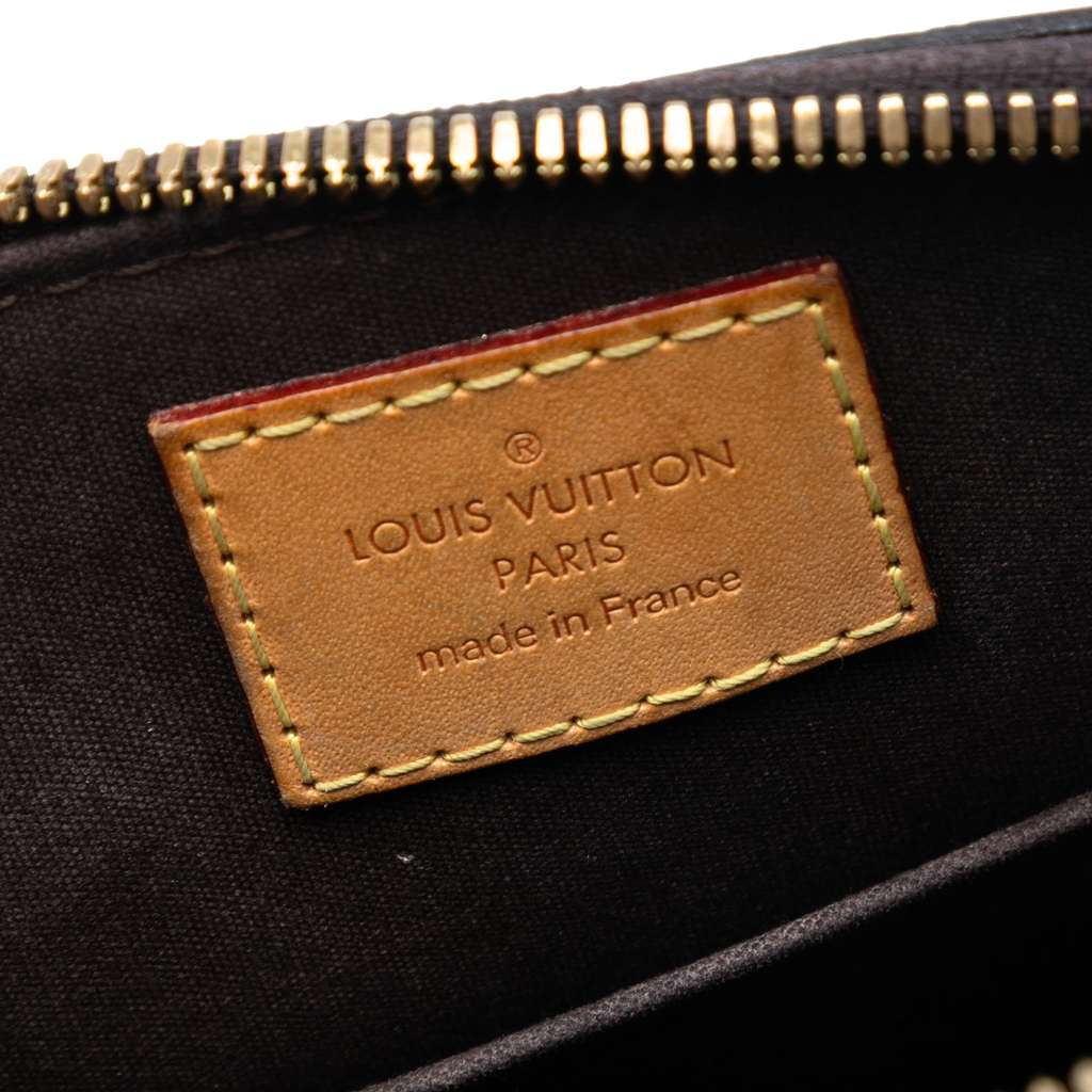 Louis Vuitton Monogram Vernis Alma BB Black Leather Good condition - Box View