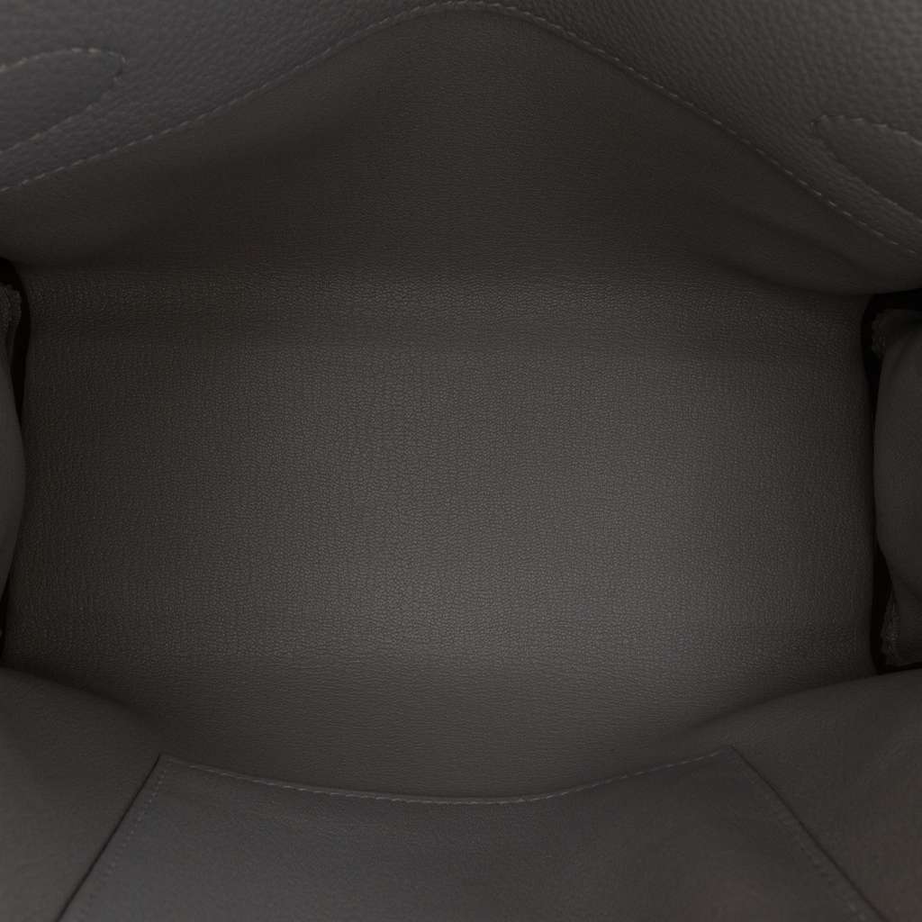 Hermès Togo Kelly Messenger PM Grey Leather Very good condition - Model View