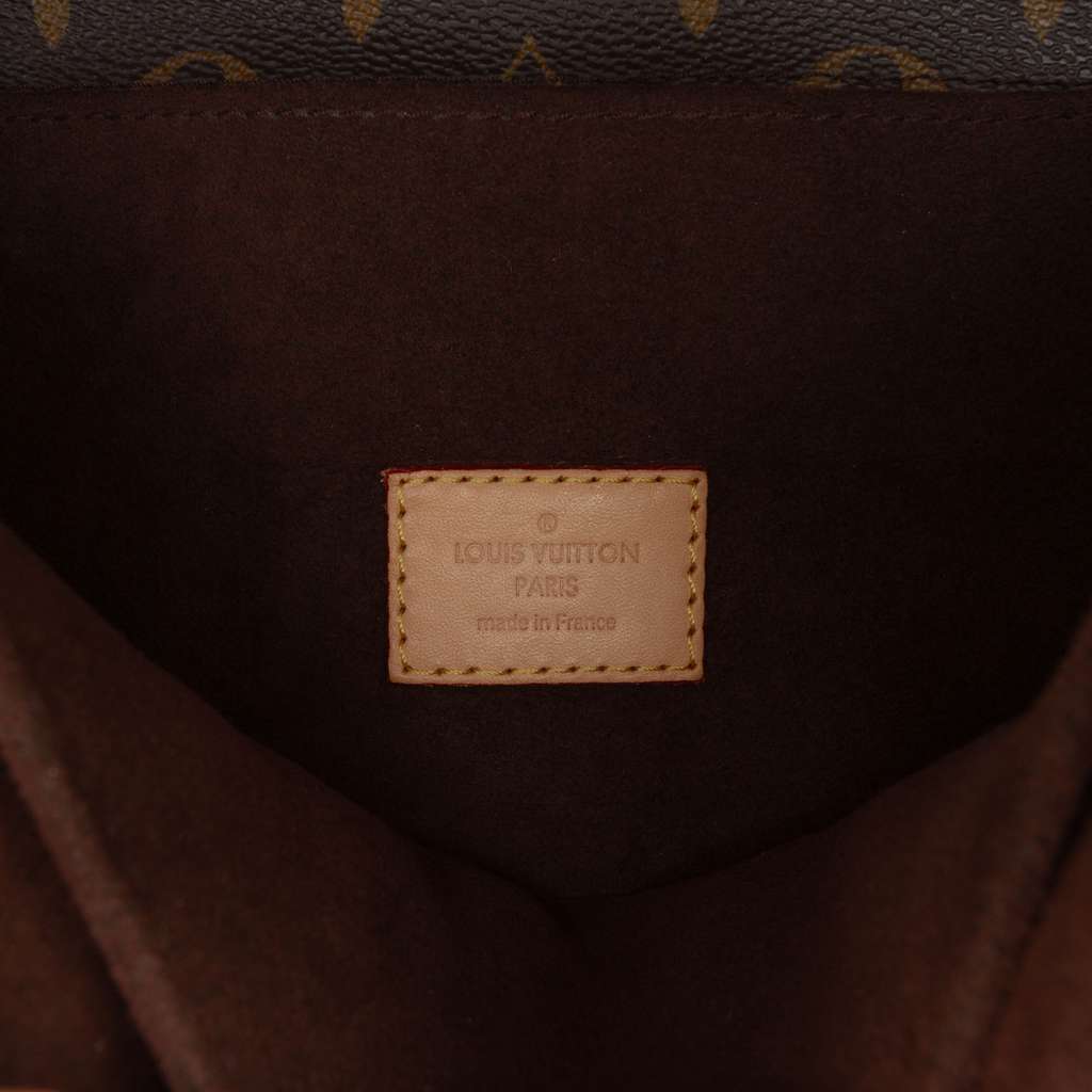 Louis Vuitton Monogram Pochette Metis Brown Good condition - Box View