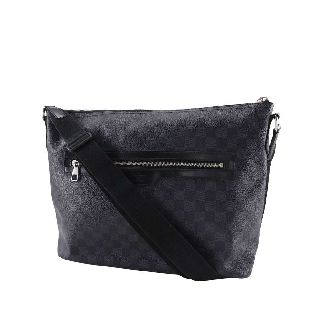 Louis Vuitton Damier Graphite Mick MM Black Good condition - Back View