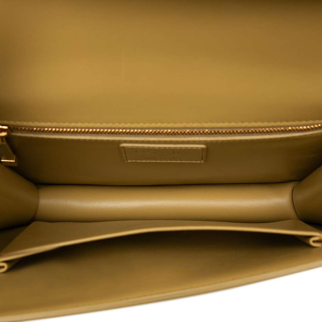 Dior Leather 30 Montaigne Flap Brown Leather Good condition - Model View