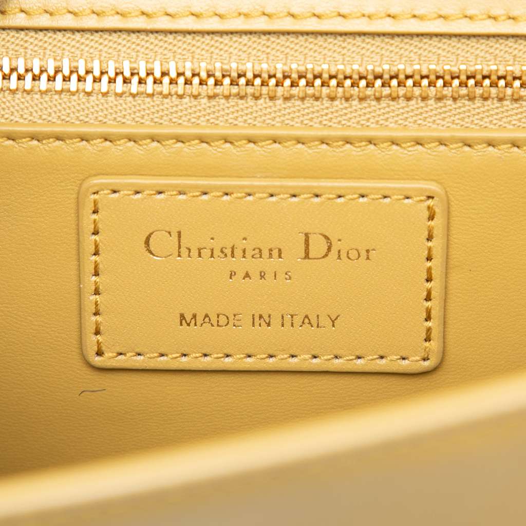 Dior Leather 30 Montaigne Flap Brown Leather Good condition - Box View