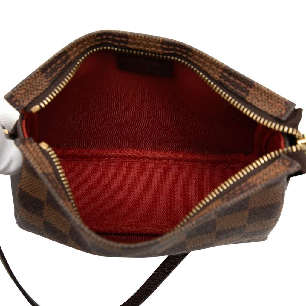 Louis Vuitton Damier Ebene Trousse Pochette Brown Good condition - Model View