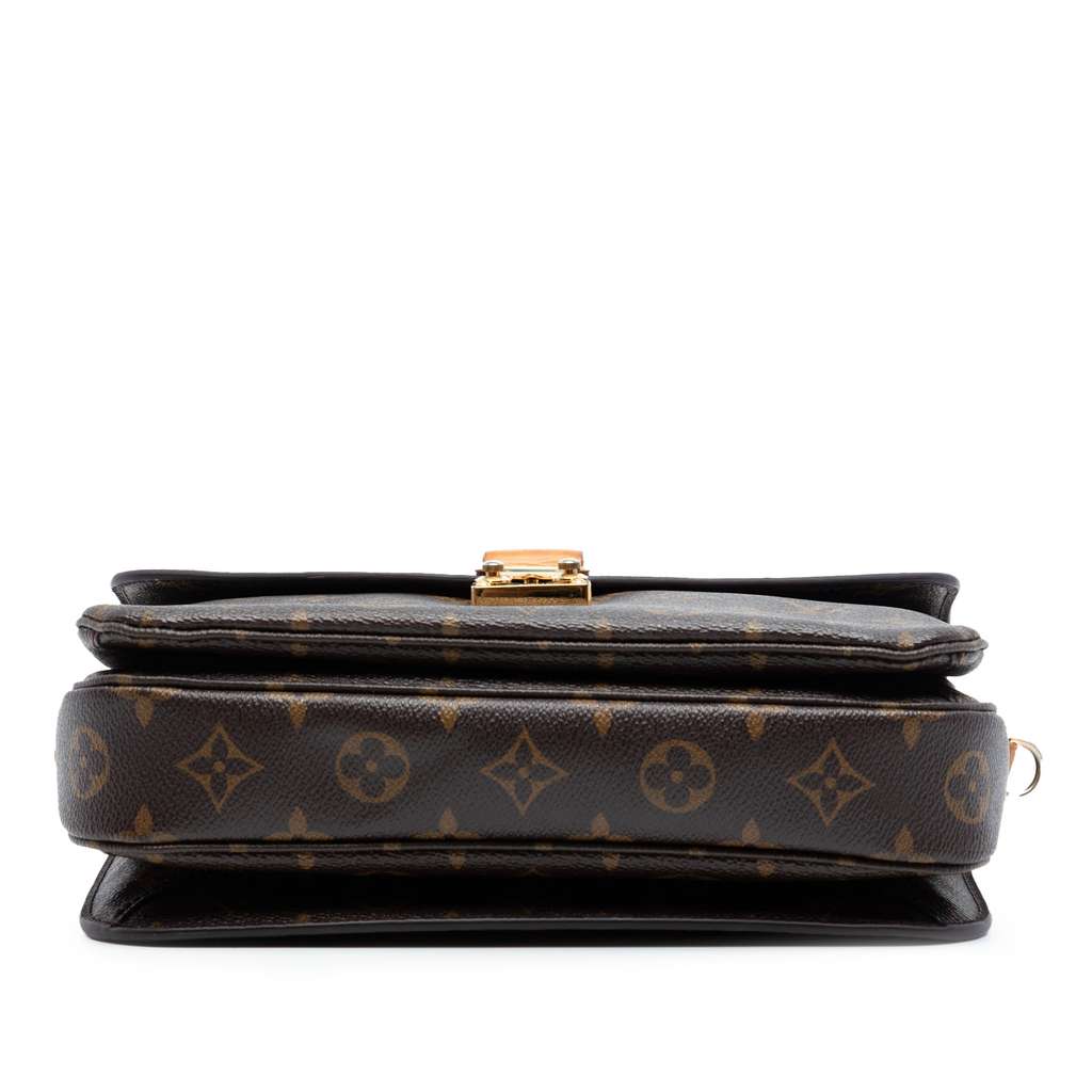 Louis Vuitton Monogram Pochette Metis Brown Good condition - Inside View