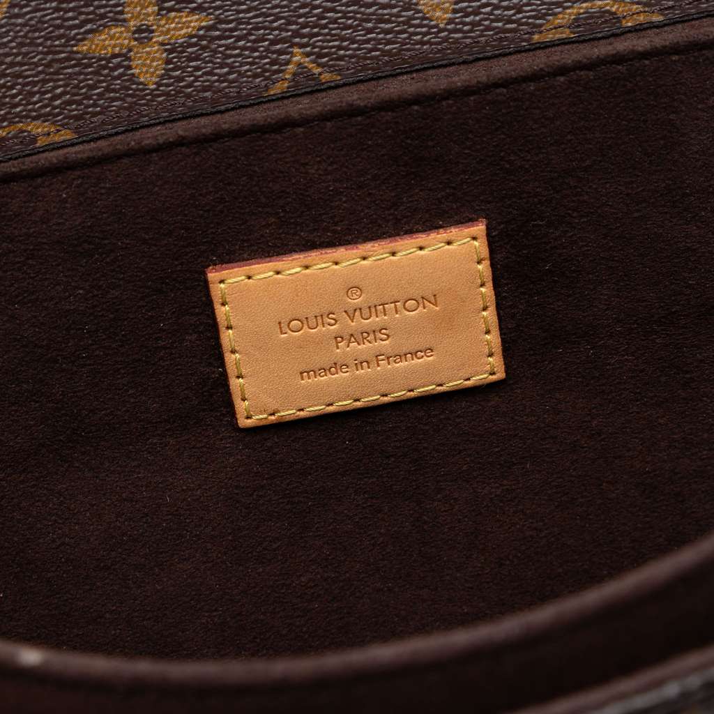 Louis Vuitton Monogram Pochette Metis Brown Good condition - Box View