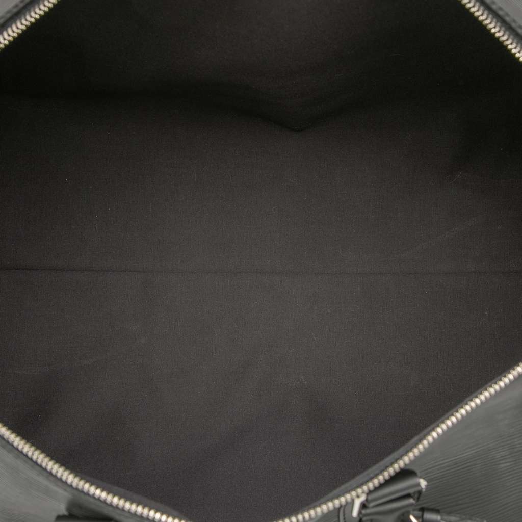 Louis Vuitton Epi Keepall 55 Black Leather Good condition - Model View