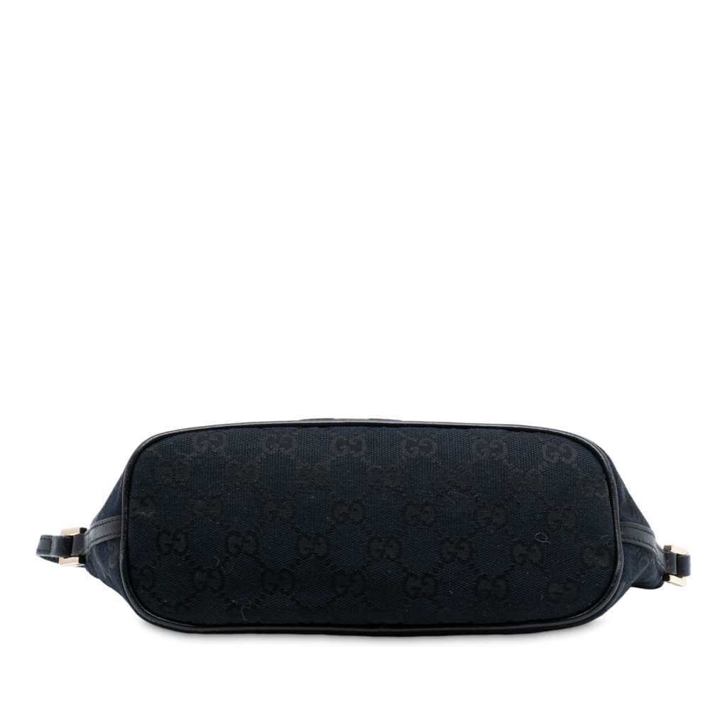 Gucci GG Canvas Boat Black Canvas Good condition - Inside View