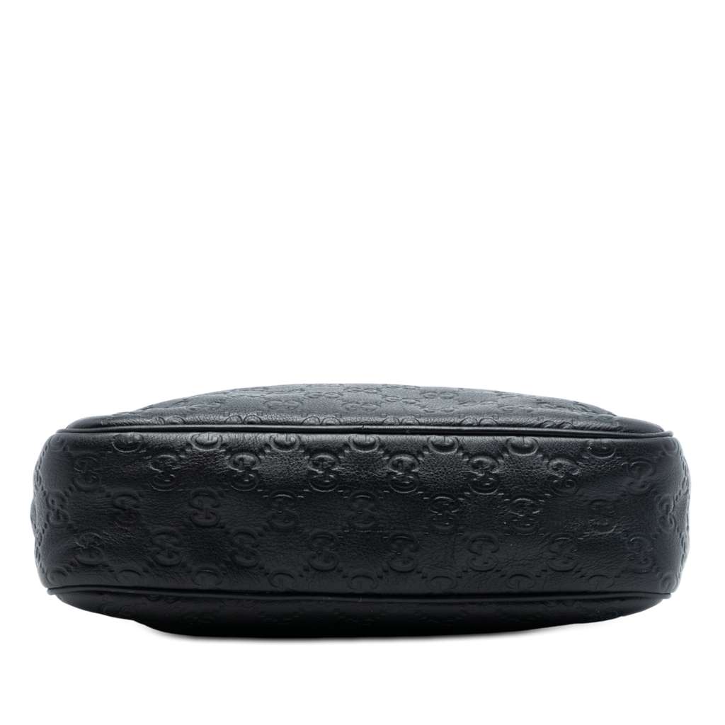 Gucci Guccissima Crossbody Black Leather Good condition - Inside View