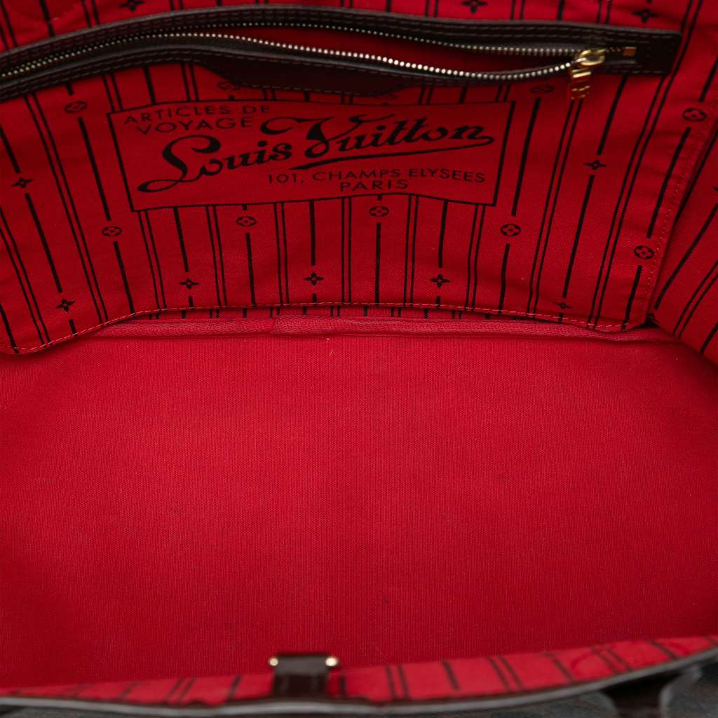 Louis Vuitton Damier Ebene Neverfull GM Brown Good condition - Model View