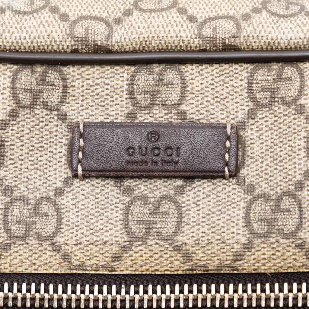 Gucci GG Supreme Crossbody Brown Canvas Good condition - Box View