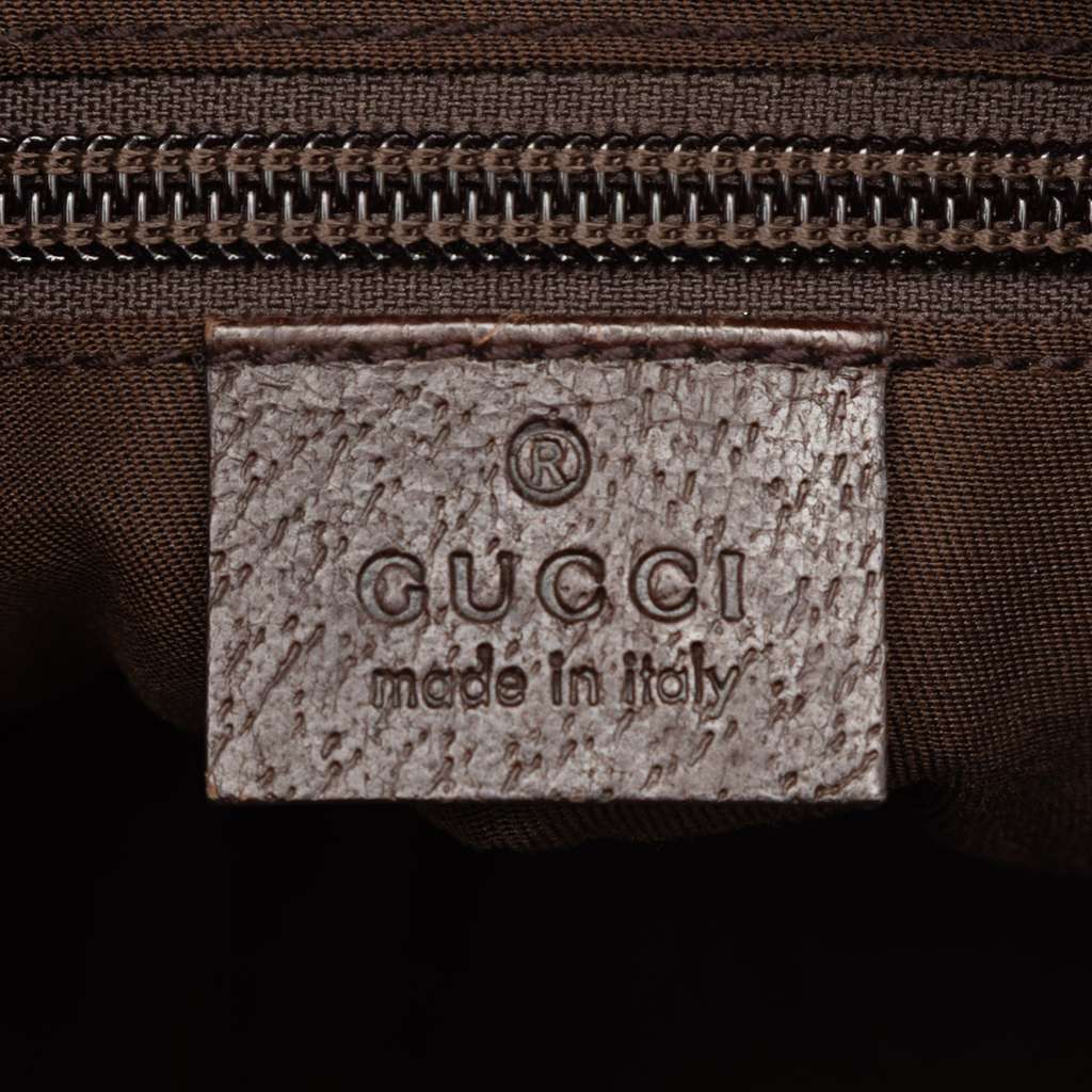 Gucci GG Canvas Web Crossbody Brown Canvas Good condition - Box View