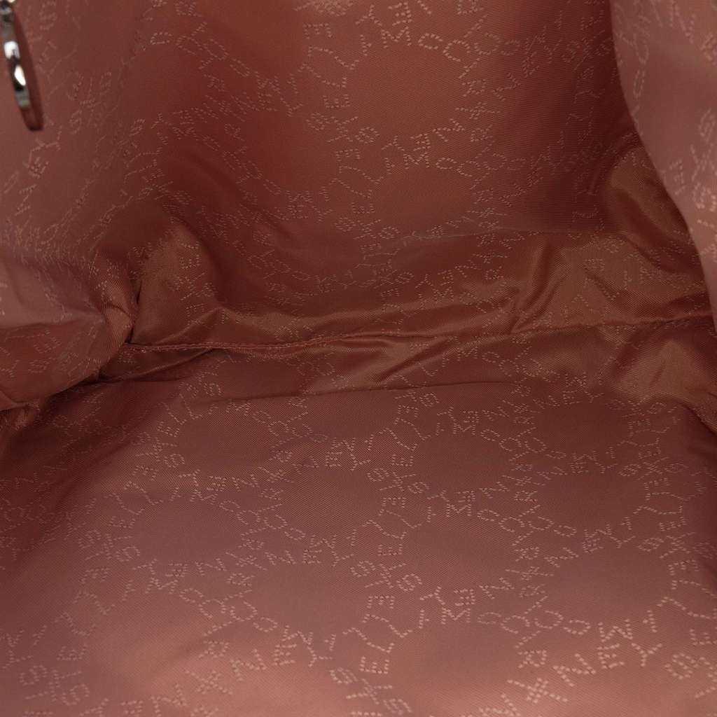 Stella Mccartney Mini Falabella Tote Silver Polyester Good condition - Model View