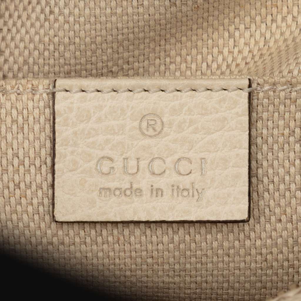 Gucci Small Tricolor Leather Soho Disco Crossbody Red Leather Good condition - Box View