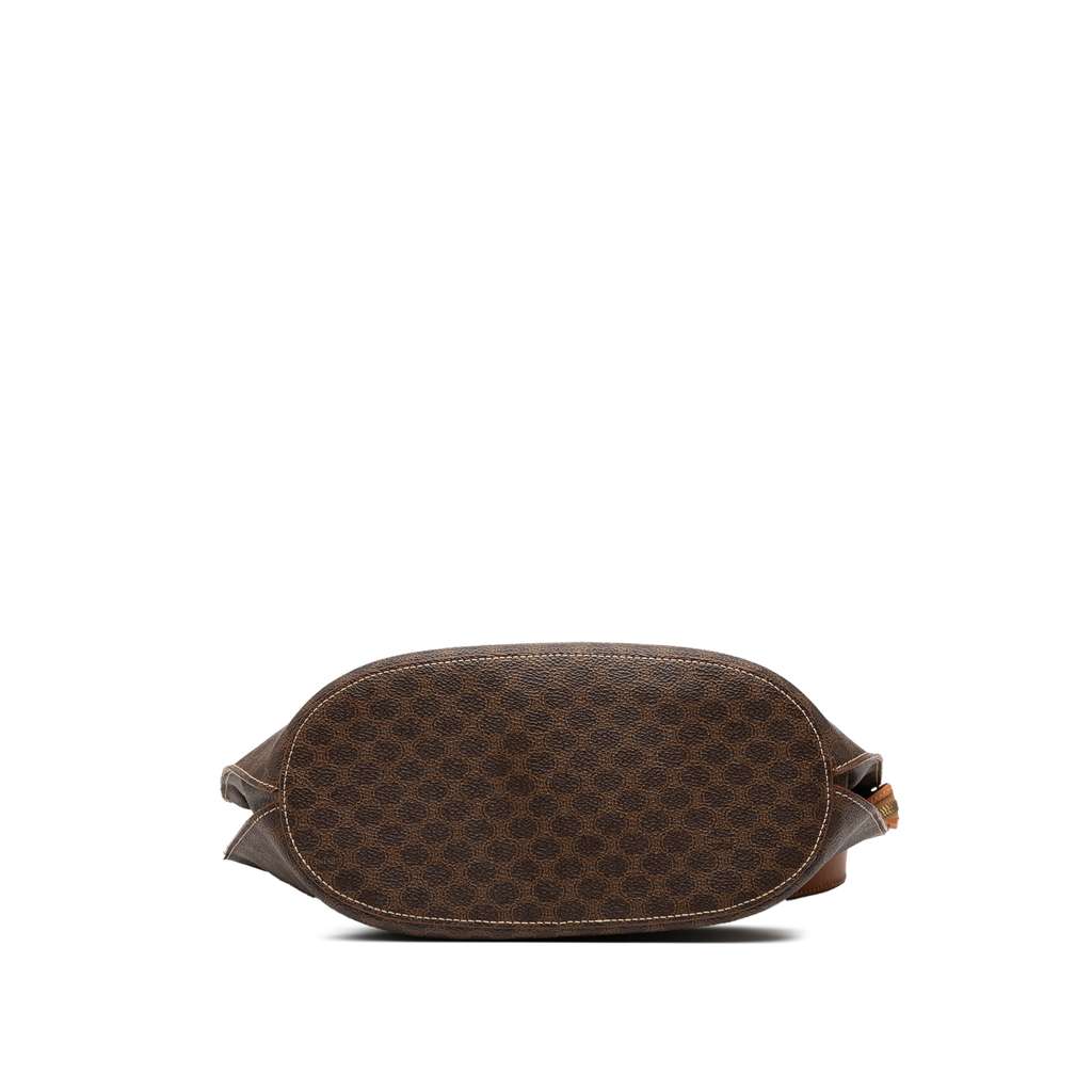 Celine Macadam Coated Canvas Shoulder Bag Brown Canvas Fair condition - Inside View