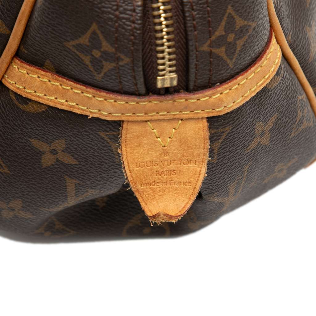 Louis Vuitton Monogram Montorgueil PM Brown Good condition - Box View