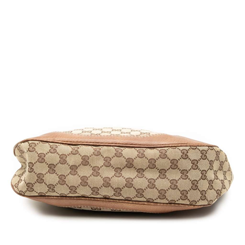 Gucci GG Canvas Charlotte Crossbody Brown Leather Good condition - Inside View