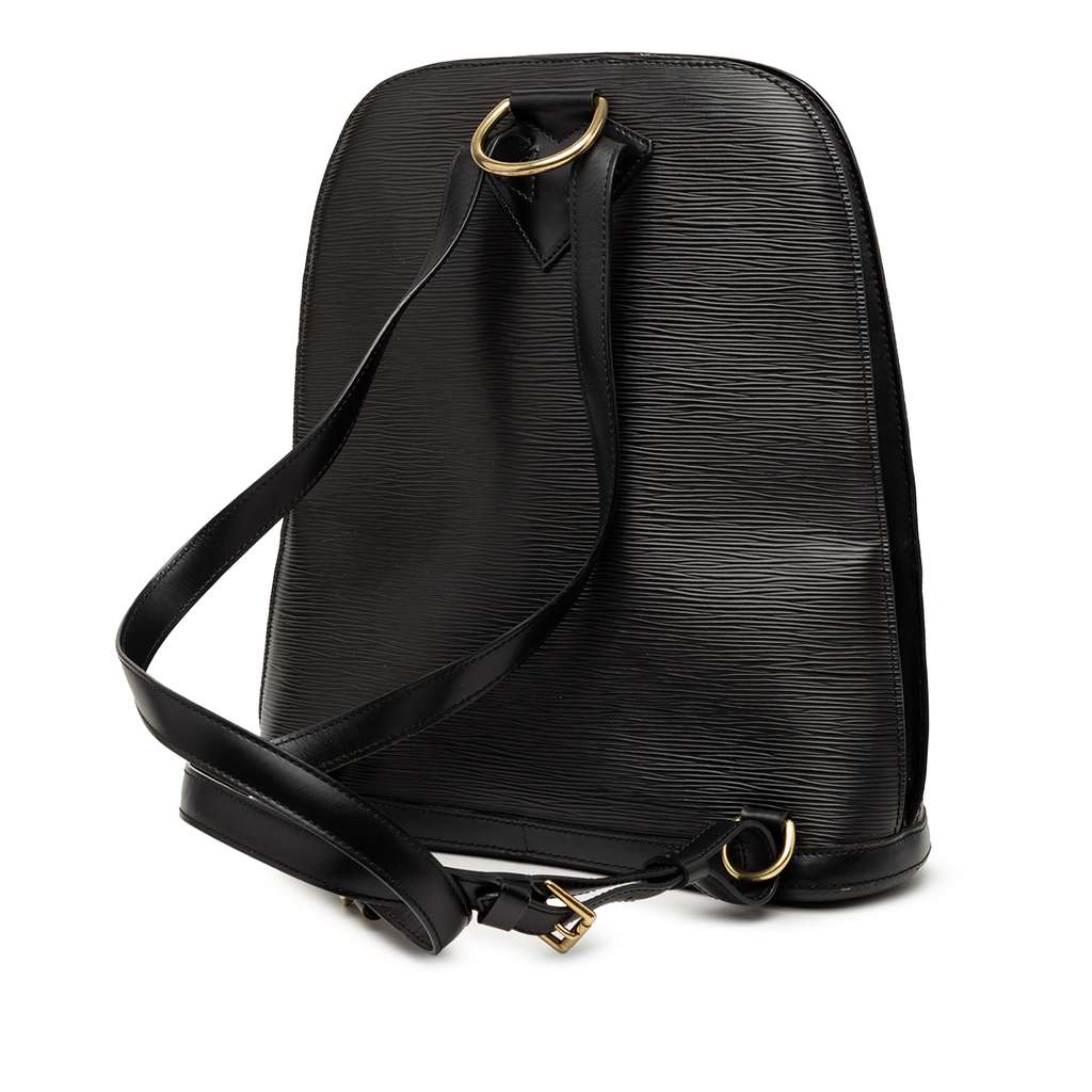 Louis Vuitton Epi Gobelins Black Leather Good condition - Back View