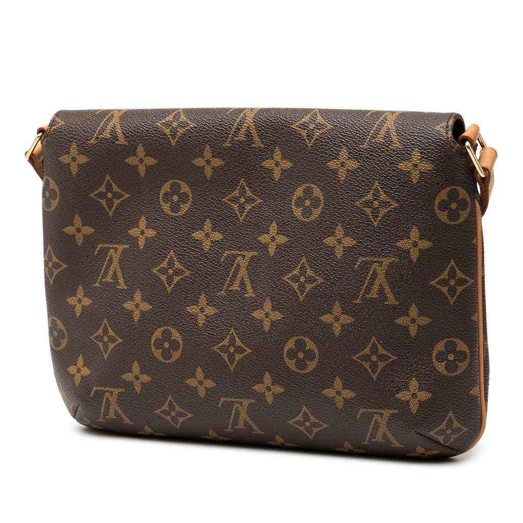 Louis Vuitton Monogram Musette Tango Short Strap Brown Good condition - Back View