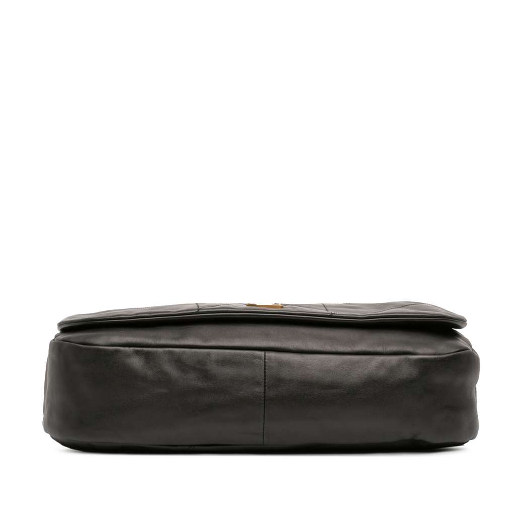 Saint Laurent Large Quilted Lambskin Jamie 4.3 Shoulder Bag Black Leather Good condition - Inside View